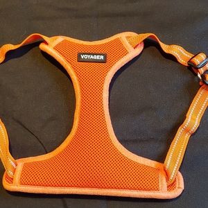 Voyager Step In Flex Adjustable Dog Harness Large Orange